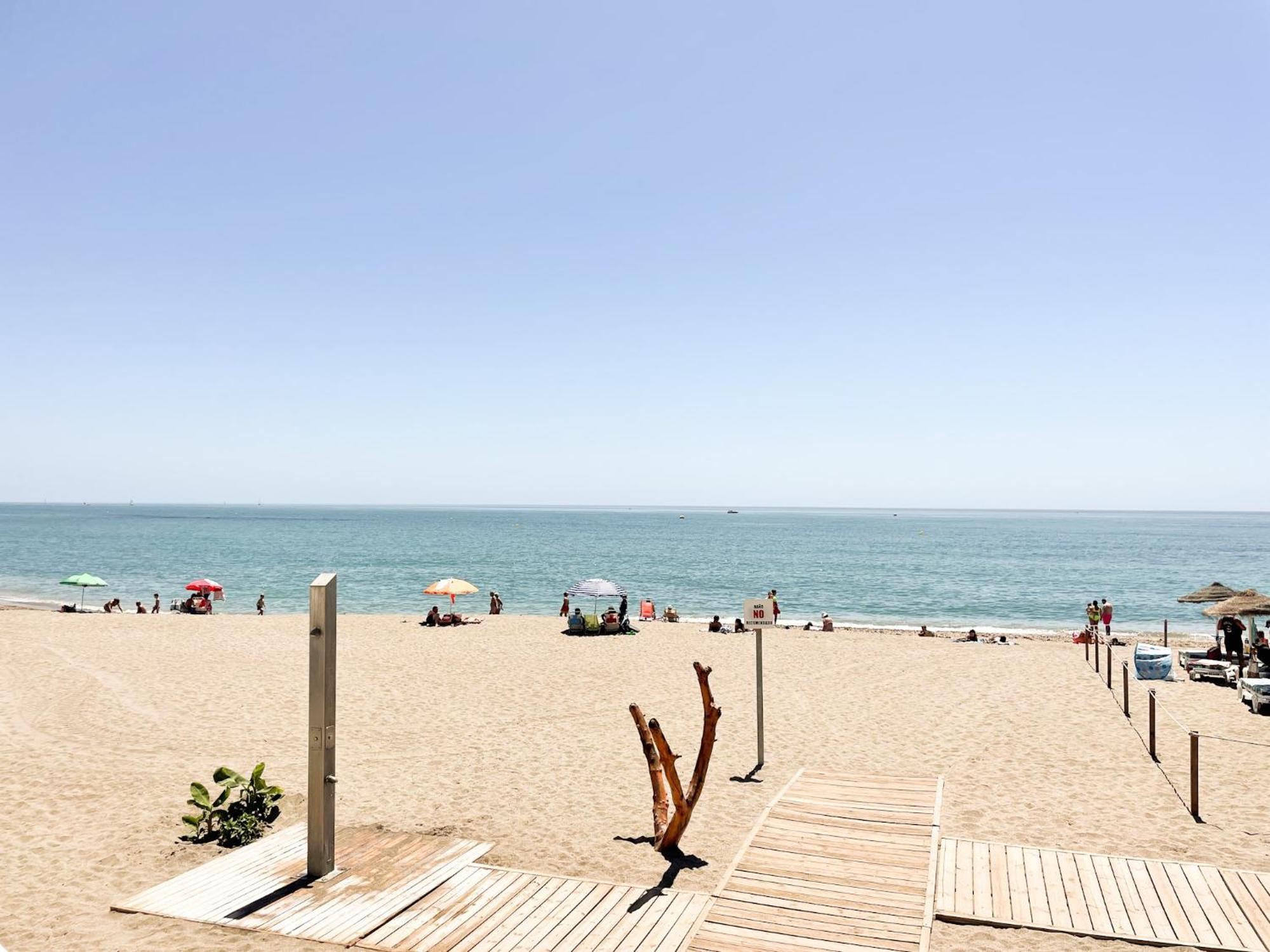 Vistas Al Mar A 1 Min De Playa Con Parkig Gratis Daire Benalmádena Dış mekan fotoğraf